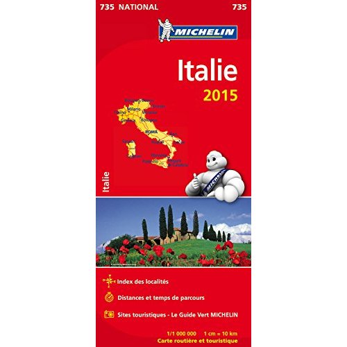 CARTE NATIONALE EUROPE - T10550 - CARTE NATIONALE ITALIE 2015