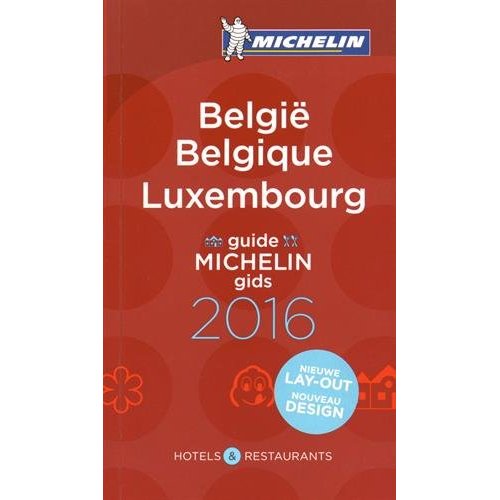 GUIDES MICHELIN PAYS - T55200 - BELGIQUE BELGIE LUXEMBOURG - GUIDE MICHELIN GIDS 2016