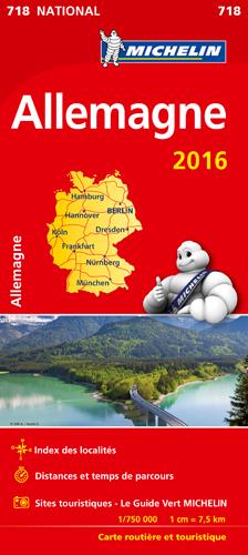 CARTE NATIONALE EUROPE - T9450 - CARTE NATIONALE 718 ALLEMAGNE 2016