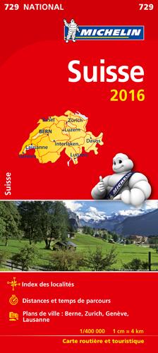 CARTE NATIONALE EUROPE - T9750 - CARTE NATIONALE 729 SUISSE 2016