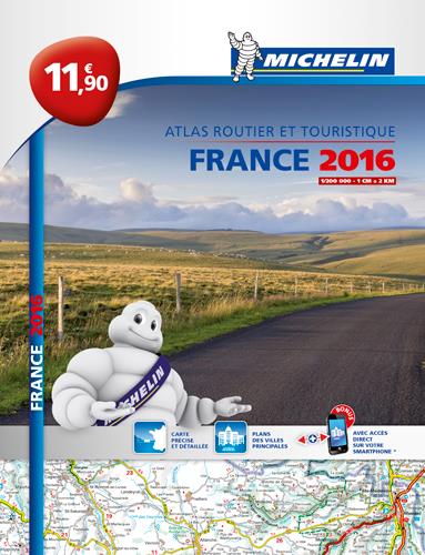 ATLAS FRANCE - T25060 - ATLAS ROUTIER FRANCE 2016 - L'ESSENTIEL (A4 BROCHE)