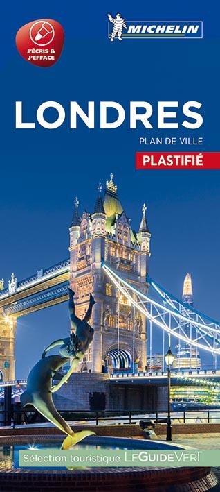 PLANS DE VILLE MICHELIN EUROPE - PLAN LONDRES (PLASTIFIE)