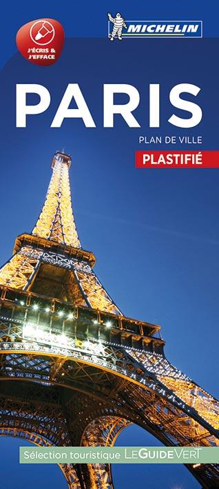 PLANS DE VILLE MICHELIN FRANCE - PLAN PARIS (PLASTIFIE)