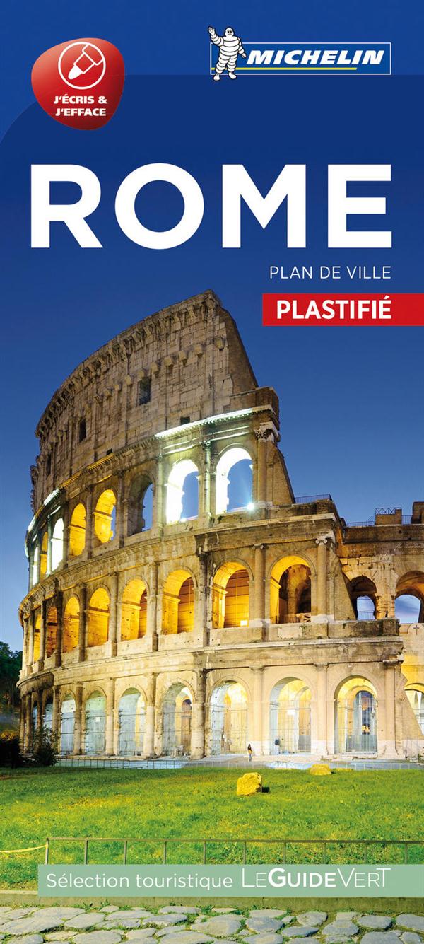 PLANS DE VILLE MICHELIN EUROPE - PLAN ROME (PLASTIFIE)