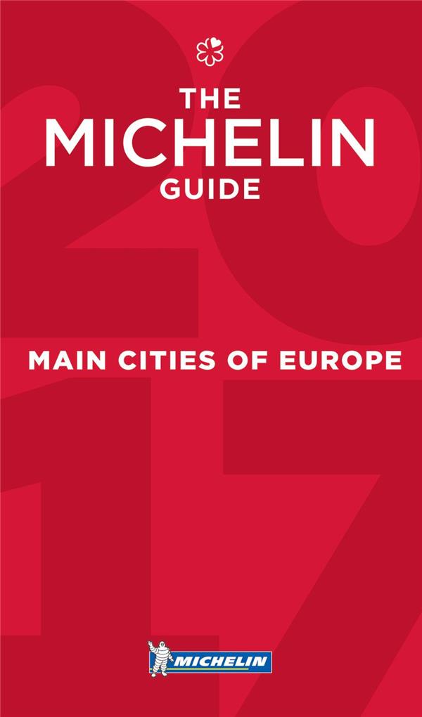 GUIDES MICHELIN VILLES - T55850 - MAIN CITIES OF EUROPE 2017