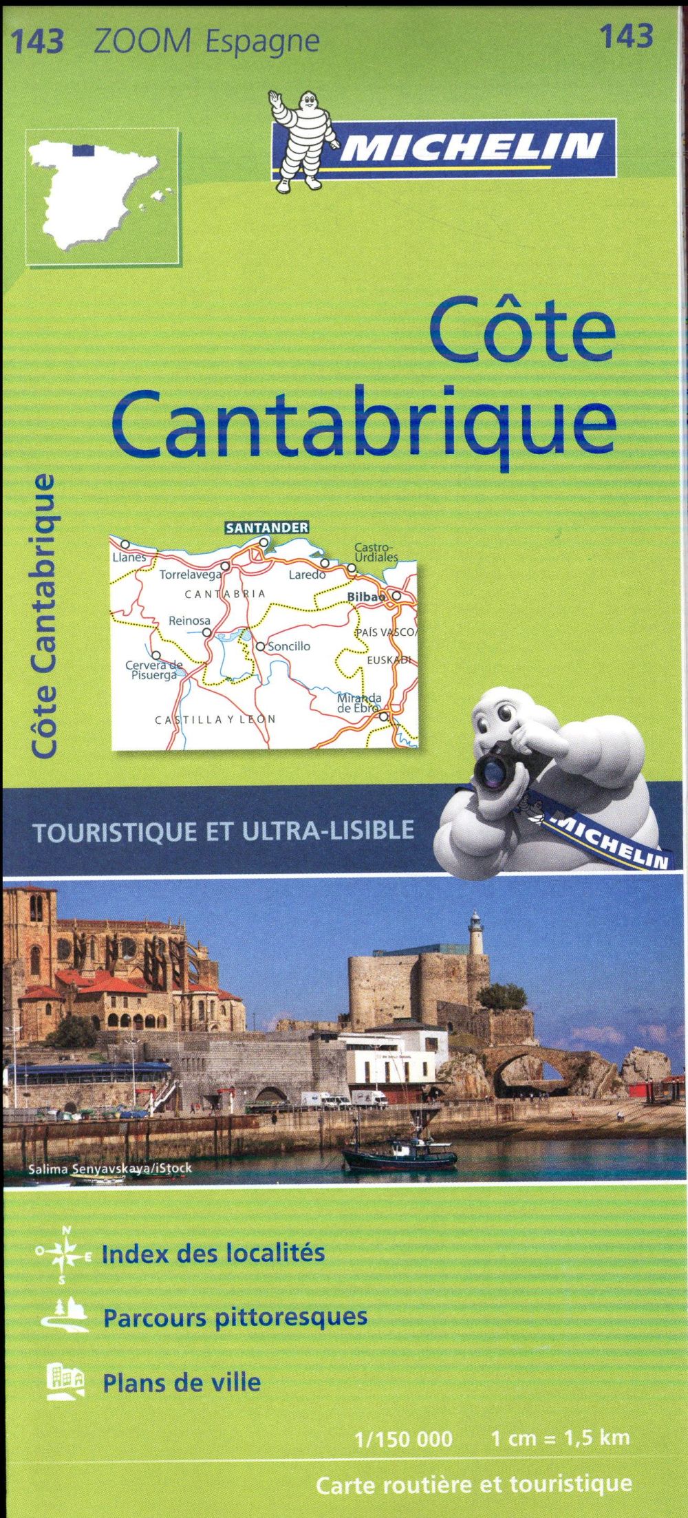 CARTE ZOOM COTE CANTABRIQUE