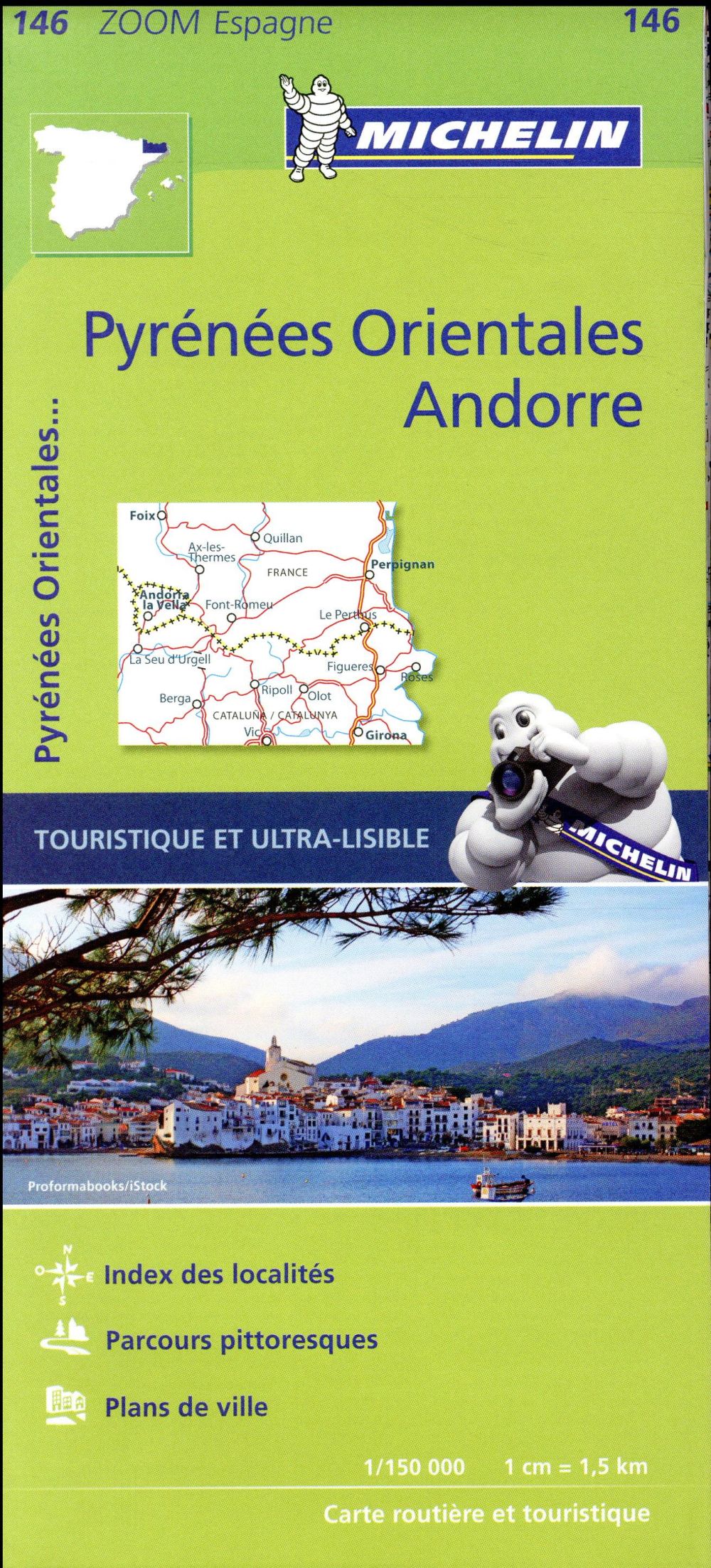 CARTE ZOOM PYRENEES ORIENTALES, ANDORRE