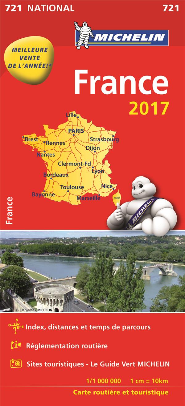 CARTE NATIONALE FRANCE - T7680 - CARTE NATIONALE 721 FRANCE 2017