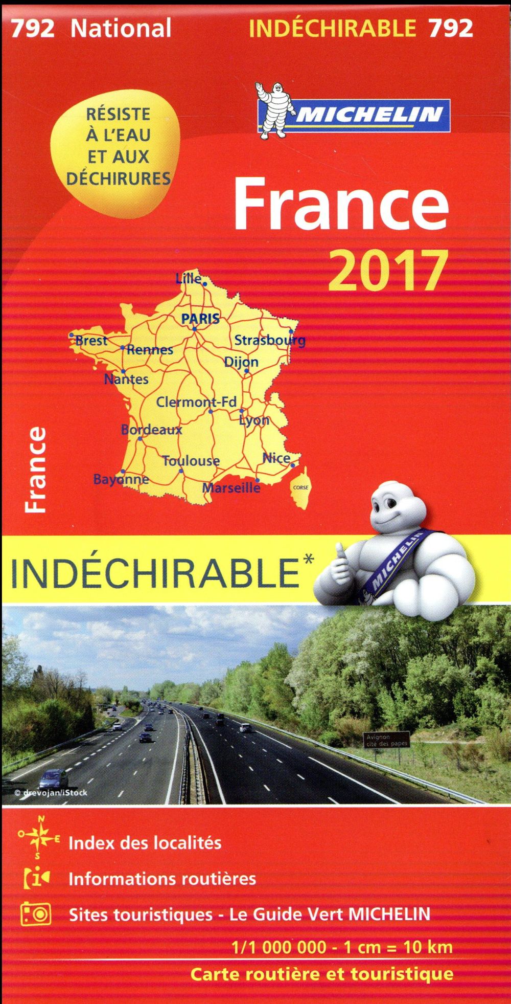 CARTE NATIONALE FRANCE - T7800 - CARTE NATIONALE 792 FRANCE 2017 - INDECHIRABLE