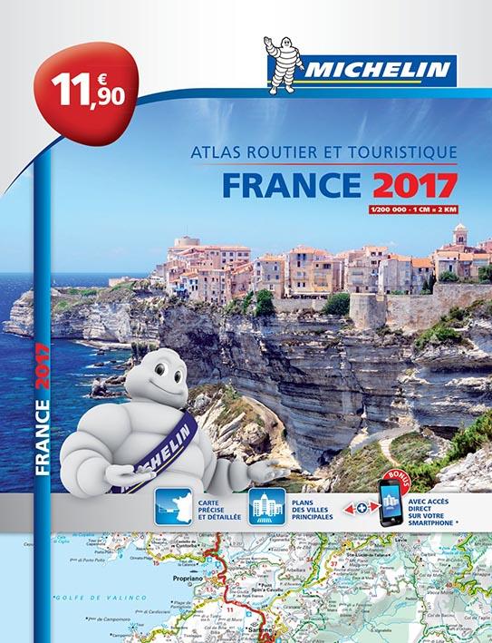 ATLAS FRANCE - T25060 - ATLAS ROUTIER FRANCE 2017 - L'ESSENTIEL (A4 BROCHE)
