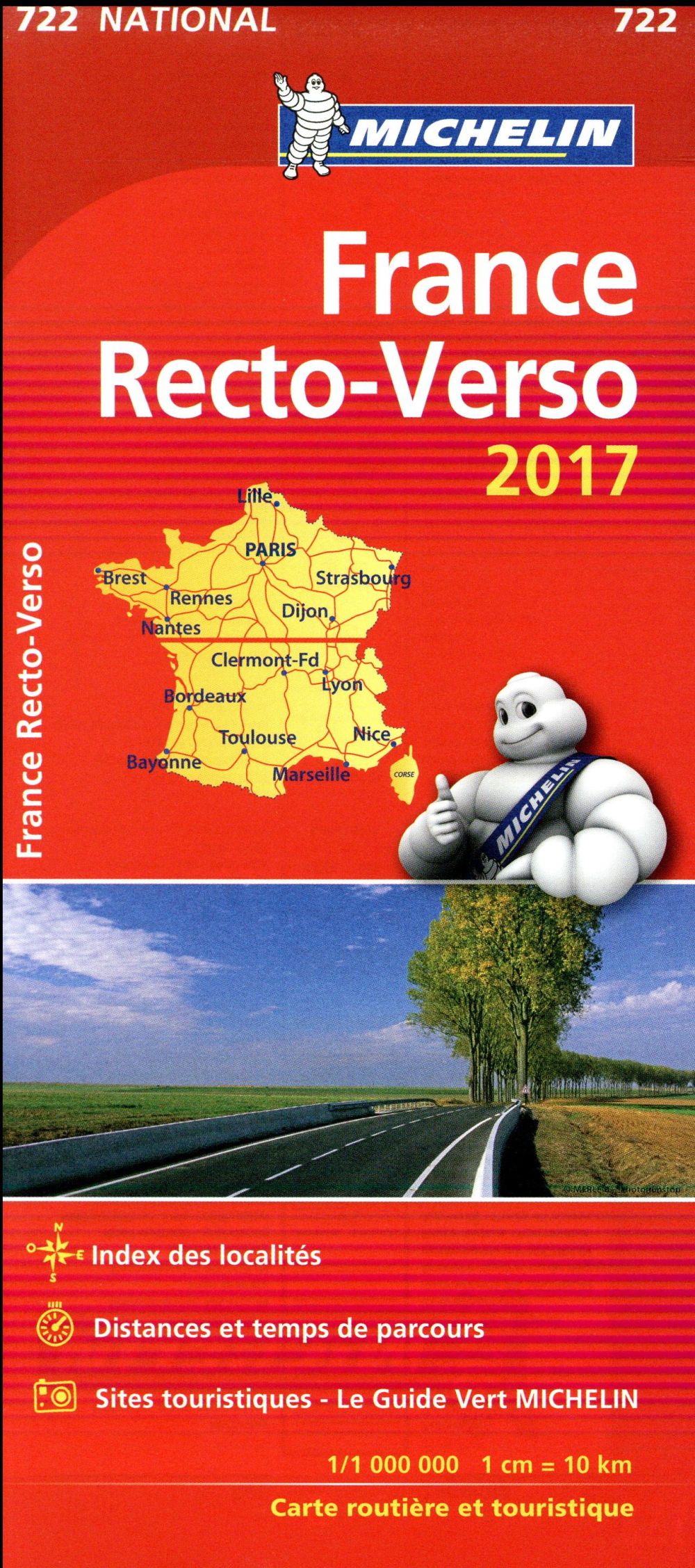 CARTE NATIONALE FRANCE - T7860 - CARTE NATIONALE 722 FRANCE 2017 - RECTO-VERSO