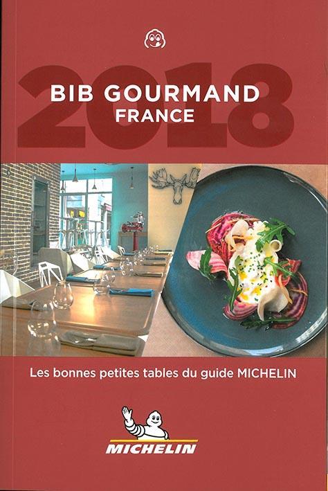 GUIDE MICHELIN BIB GOURMAND FRANCE 2018