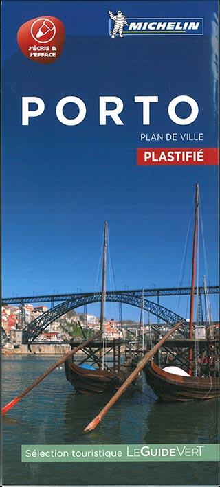 PLANS DE VILLE MICHELIN EUROPE - PLAN PORTO - PLAN DE VILLE PLASTIFIE