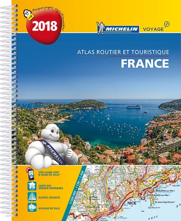 ATLAS FRANCE - T25030 - ATLAS ATLAS ROUTIER FRANCE 2018 (A4-SPIRALE)