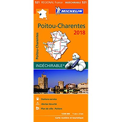 CARTE REGIONALE POITOU-CHARENTES 2018