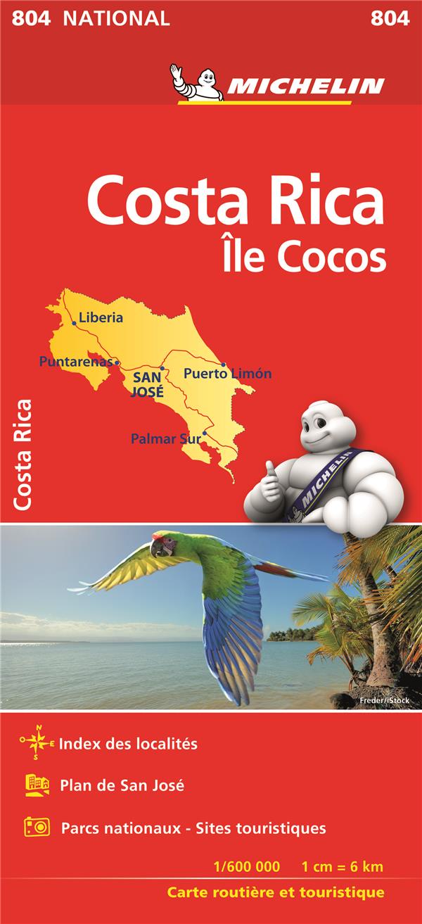 CARTE NATIONALE COSTA RICA - ILE COCOS