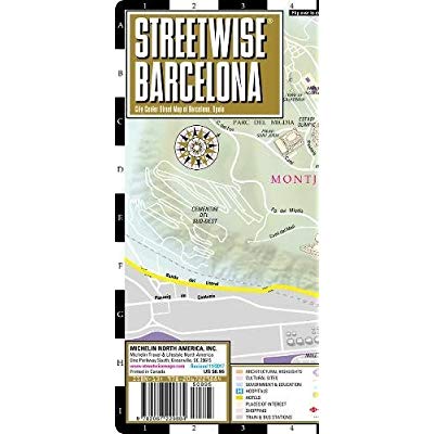 PLANS DE VILLE STREETWISE - T210 - PLAN STW BARCELONE
