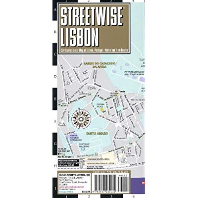 PLANS DE VILLE STREETWISE - T245 - PLAN STW LISBONNE
