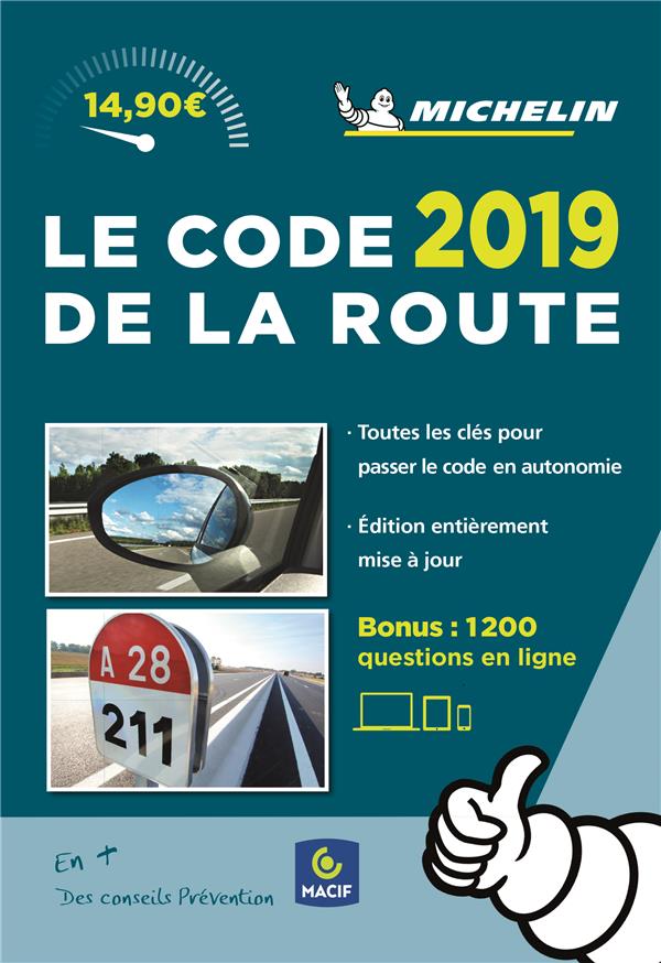 LIVRES THEMATIQUES TOURISTIQUE - T4501 - CODE DE LA ROUTE MICHELIN 2019