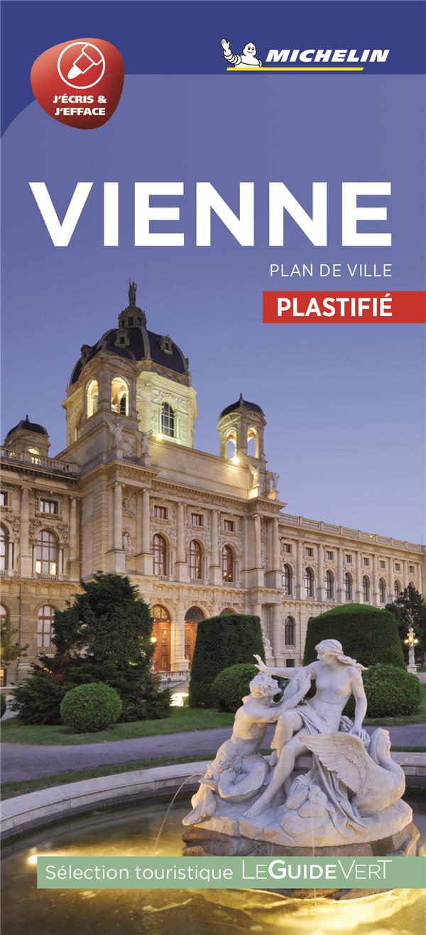 PLANS DE VILLE MICHELIN EUROPE - PLAN VIENNE - PLAN DE VILLE PLASTIFIE