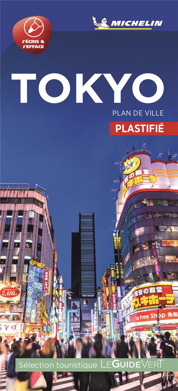 PLANS DE VILLE MICHELIN EUROPE - PLAN TOKYO (PLASTIFIE)