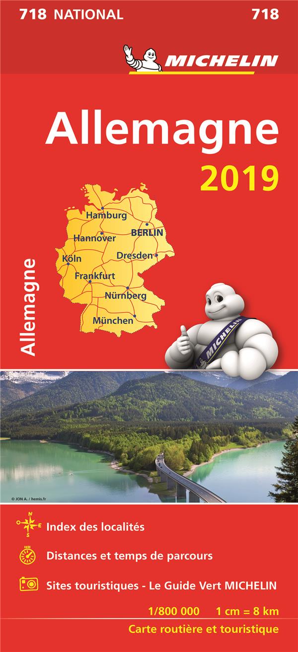 CARTE NATIONALE ALLEMAGNE 2019