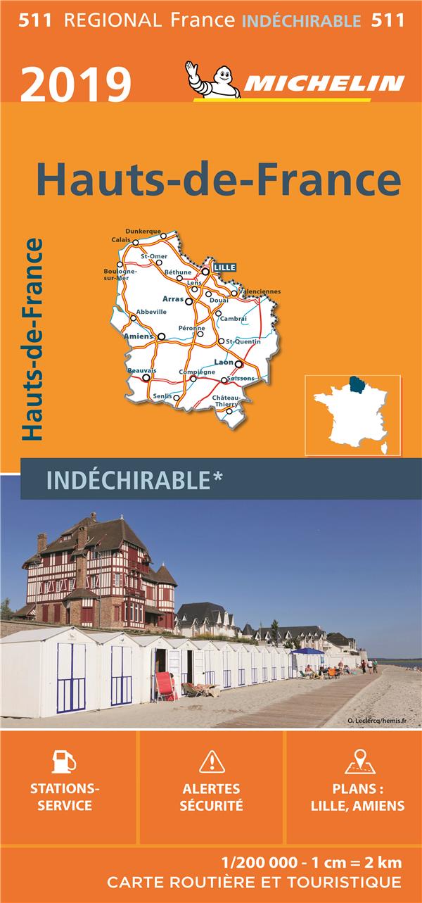 CARTE REGIONALE HAUTS-DE-FRANCE 2019