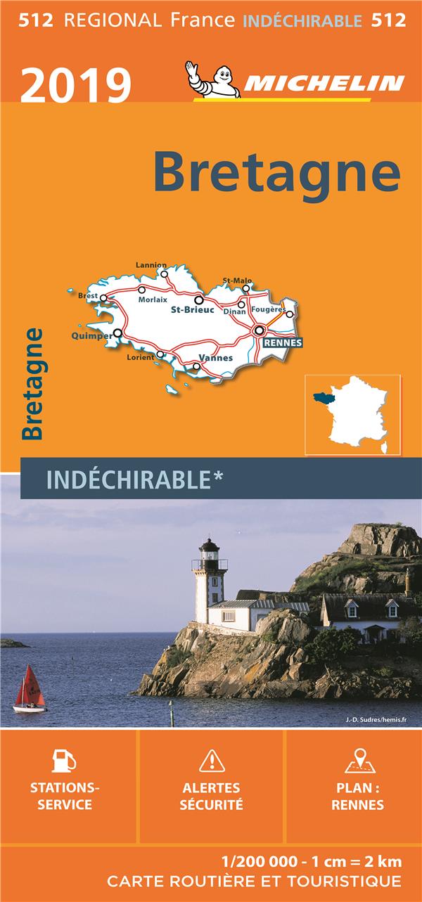 CARTE REGIONALE BRETAGNE 2019