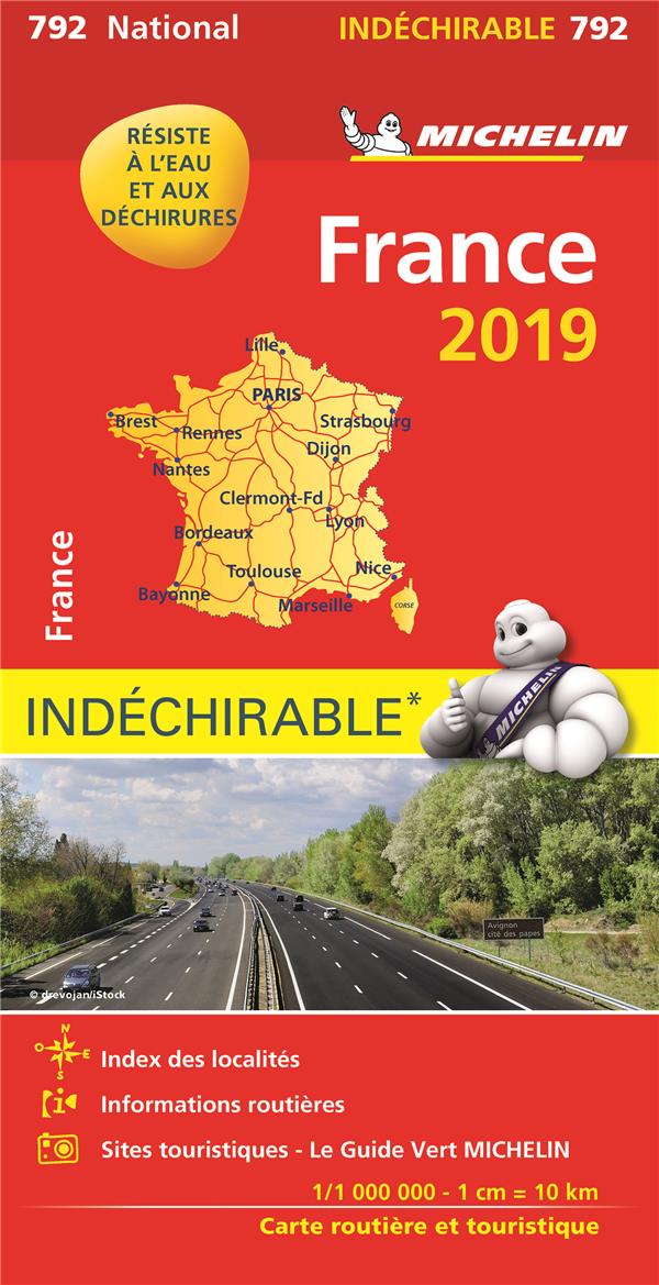 CARTE NATIONALE FRANCE 2019 - INDECHIRABLE