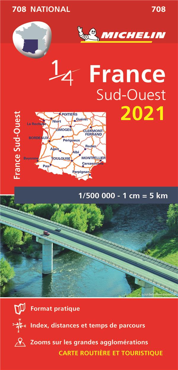 CARTE NATIONALE FRANCE SUD-OUEST 2021