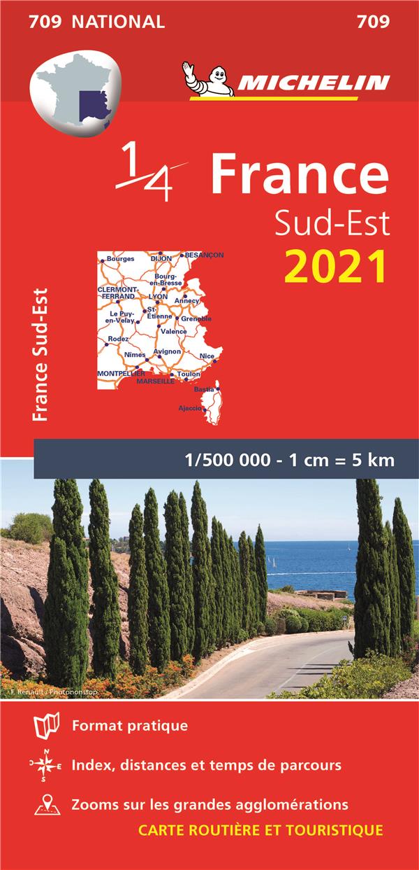 CARTE NATIONALE FRANCE SUD-EST 2021