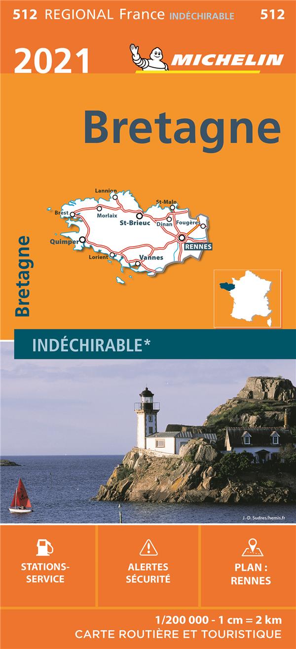 CARTE REGIONALE BRETAGNE 2021