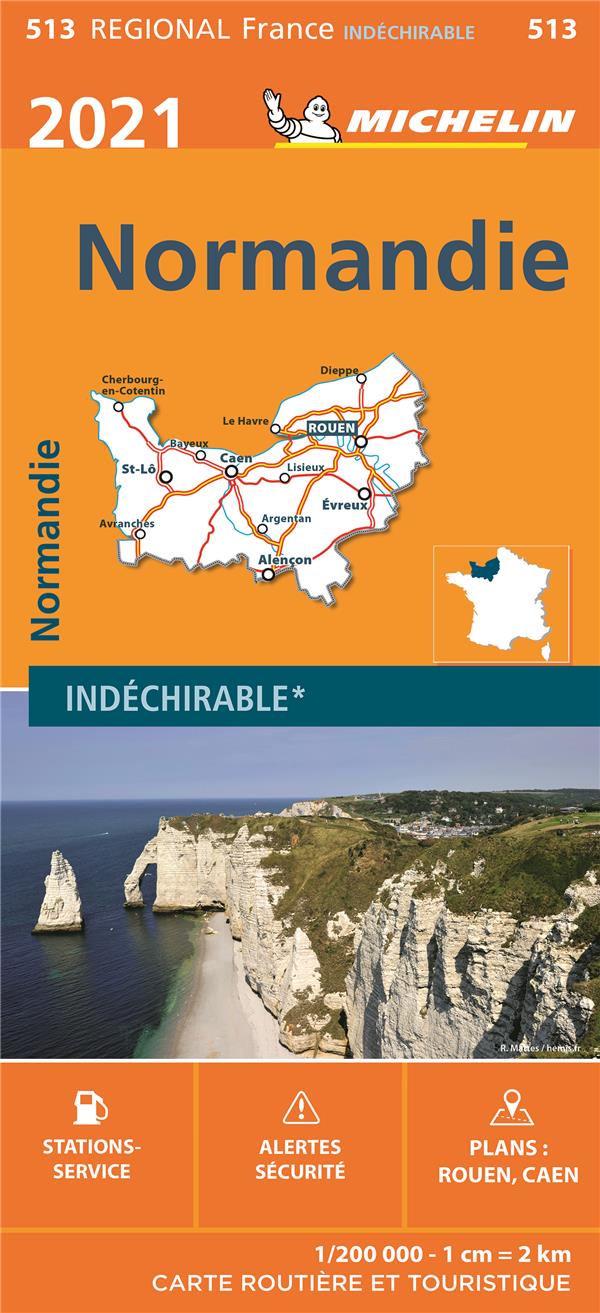 CARTE REGIONALE NORMANDIE 2021