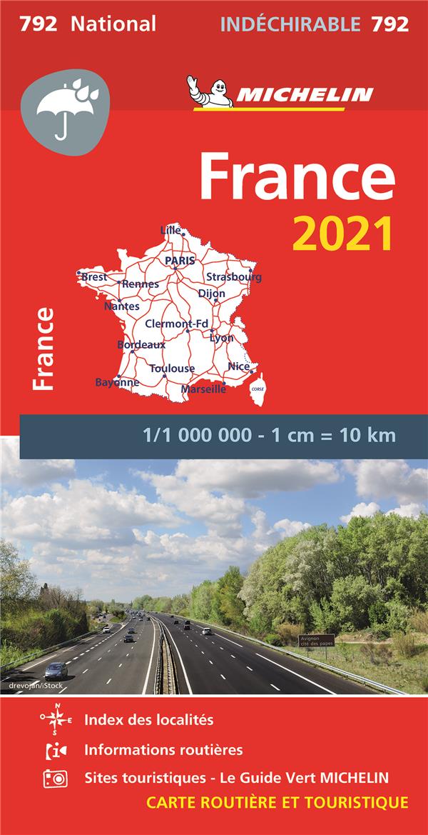 CARTE NATIONALE FRANCE 2021 - INDECHIRABLE