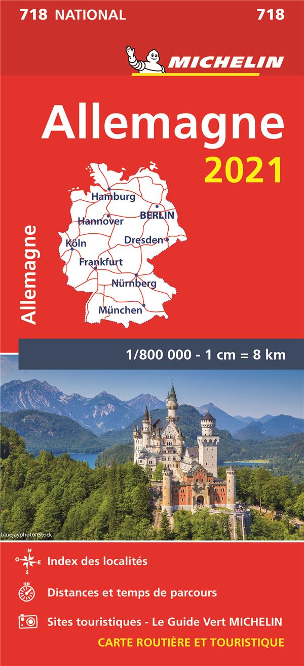 CARTE NATIONALE ALLEMAGNE 2021