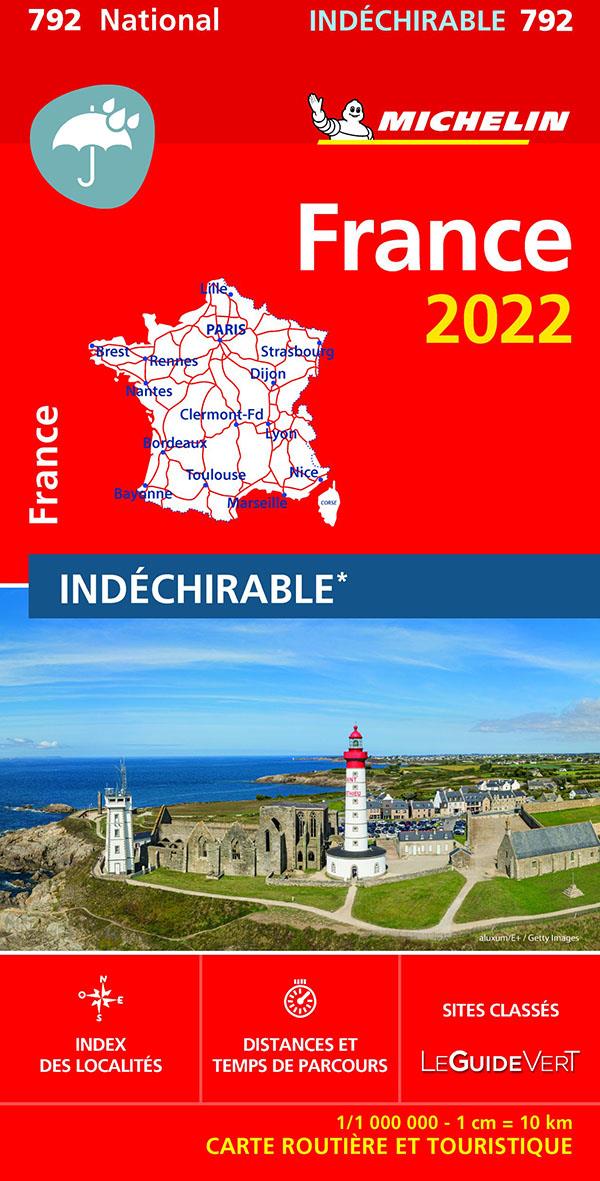 CARTE NATIONALE FRANCE 2022 - INDECHIRABLE