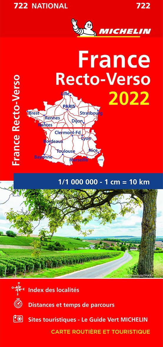 CARTE NATIONALE FRANCE - RECTO-VERSO 2022