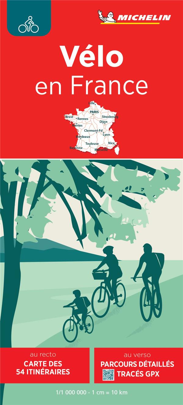 CARTE NATIONALE VELO EN FRANCE