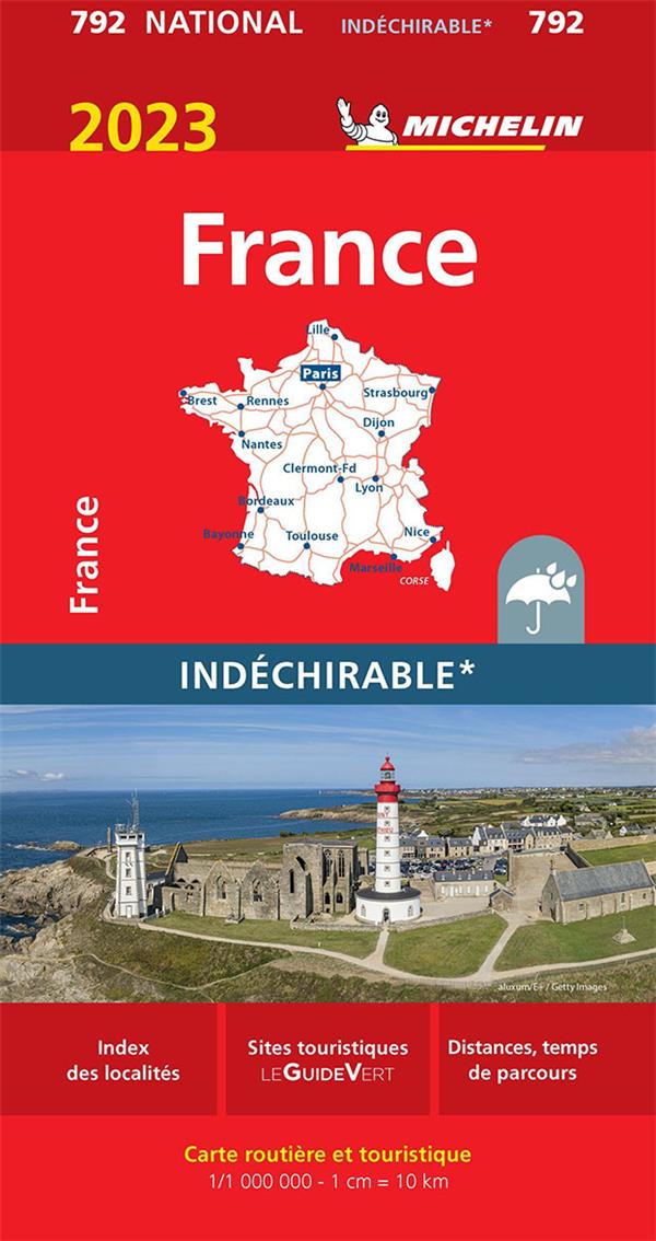 CARTE NATIONALE FRANCE 2023 INDECHIRABLE