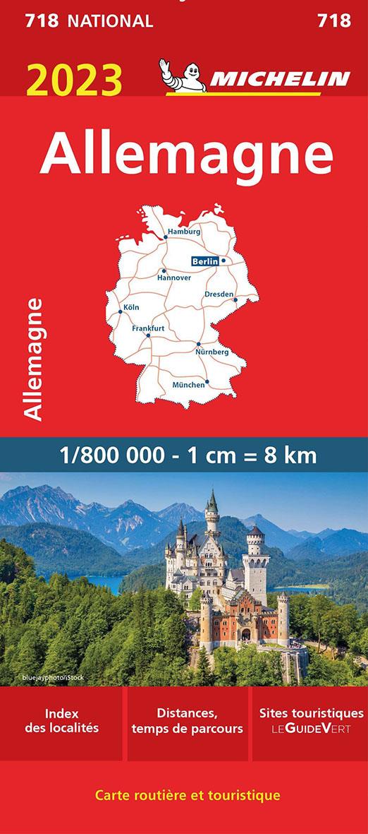 CARTE NATIONALE ALLEMAGNE 2023