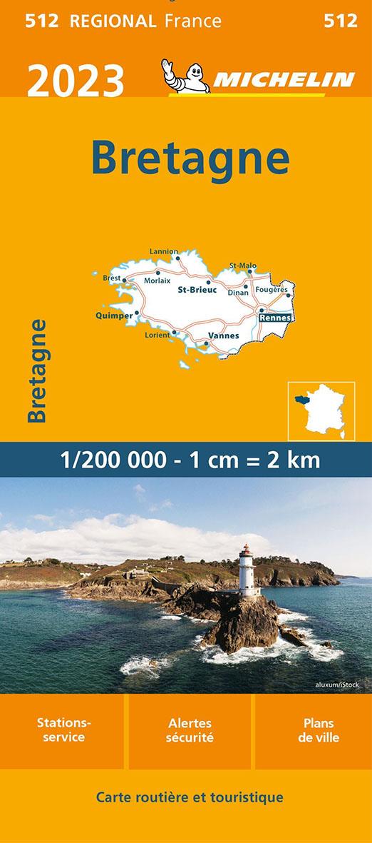 CARTE REGIONALE BRETAGNE 2023