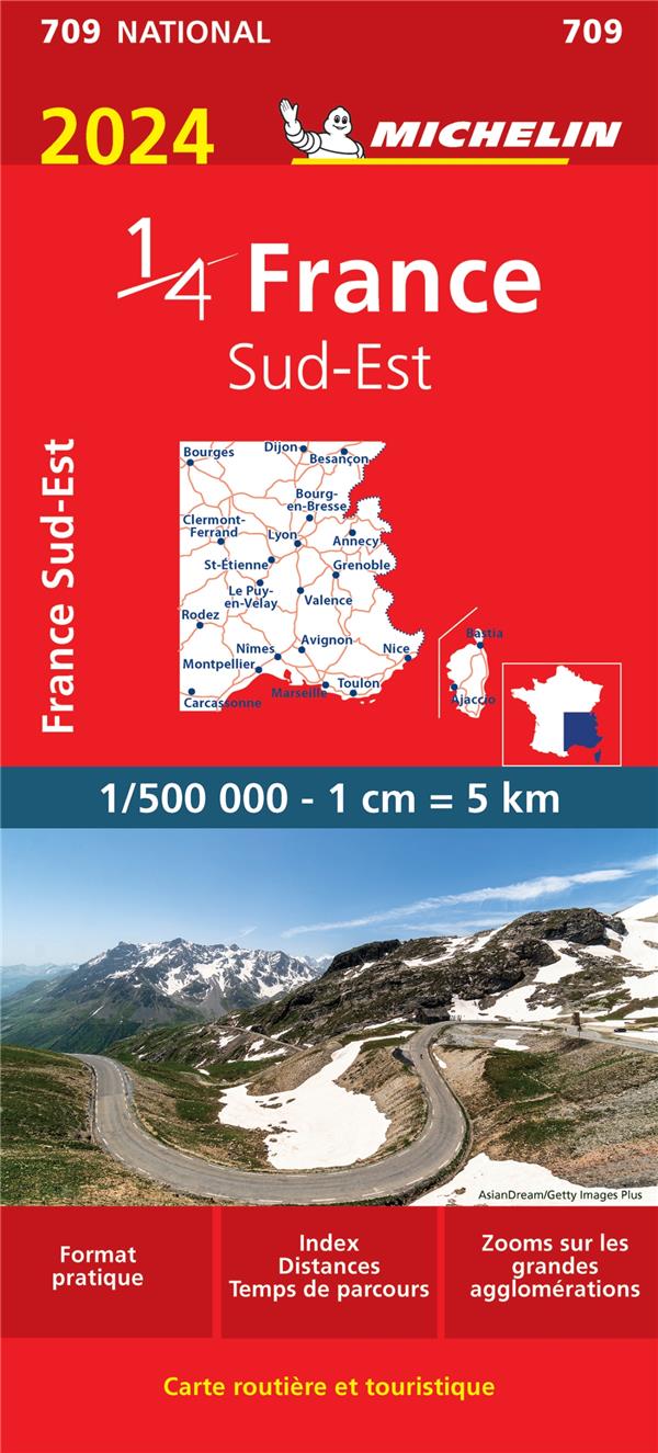 CARTE NATIONALE FRANCE SUD-EST 2024