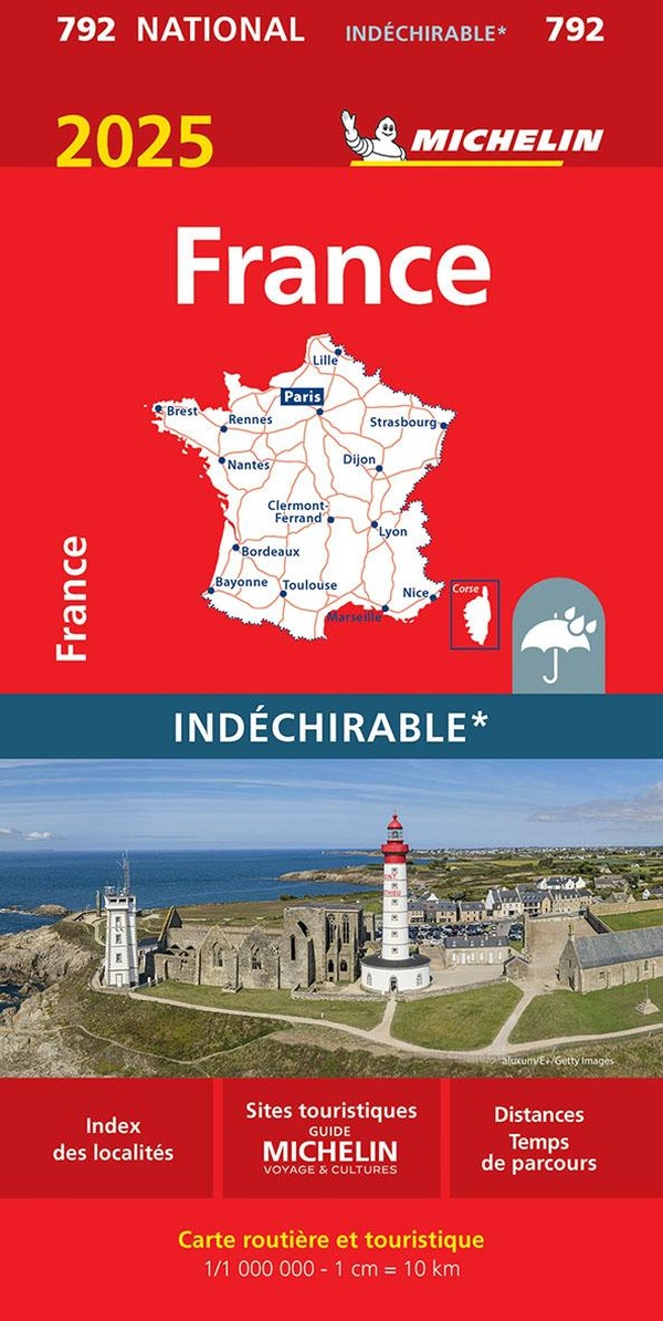 CARTE NATIONALE FRANCE 2025 - INDECHIRABLE