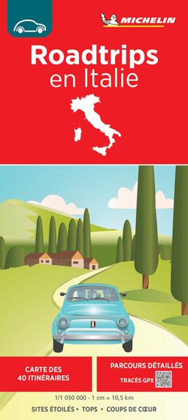 CARTE NATIONALE ROADTRIPS EN ITALIE
