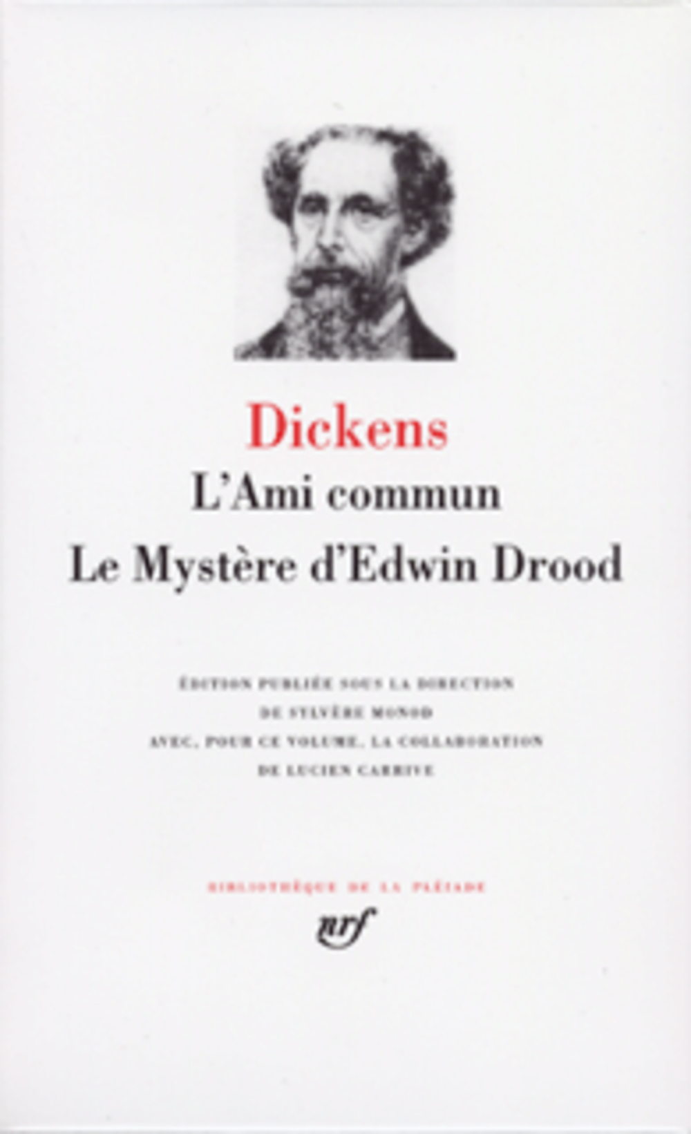 L'AMI COMMUN - LE MYSTERE D'EDWIN DROOD