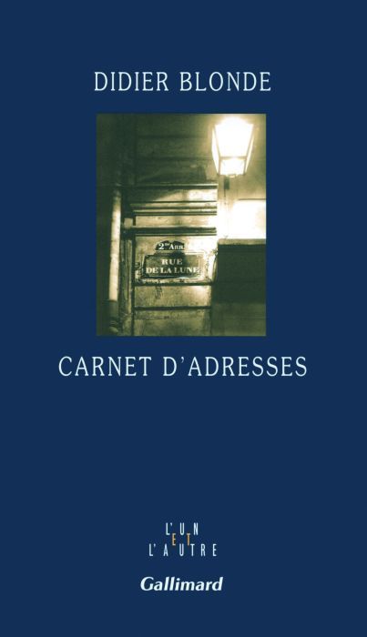 CARNET D'ADRESSES