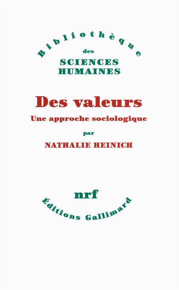 DES VALEURS - UNE APPROCHE SOCIOLOGIQUE