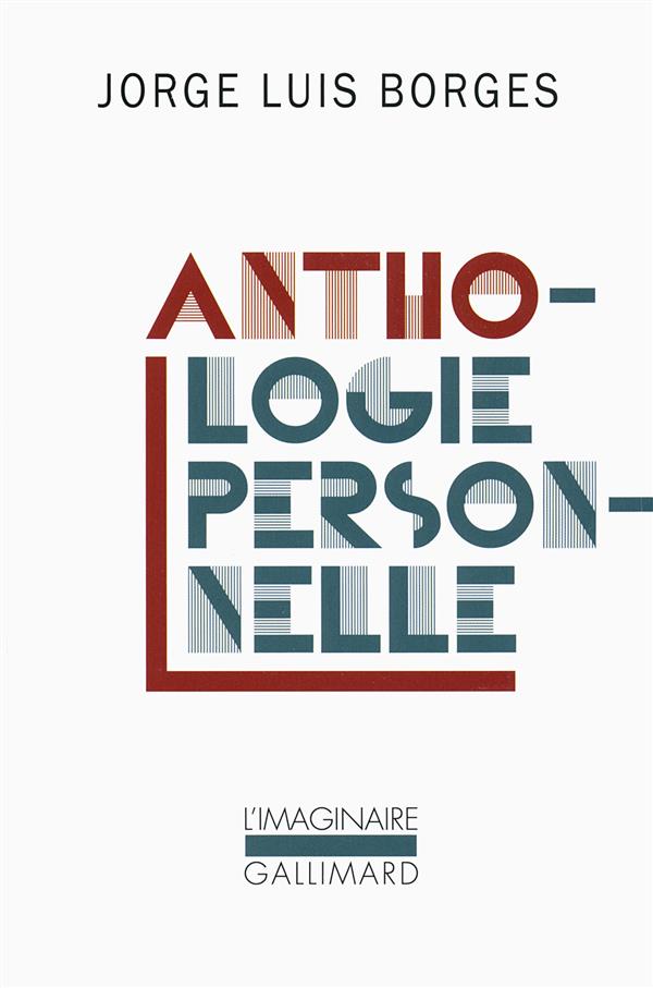 ANTHOLOGIE PERSONNELLE