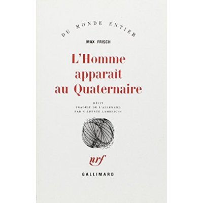 L'HOMME APPARAIT AU QUATERNAIRE