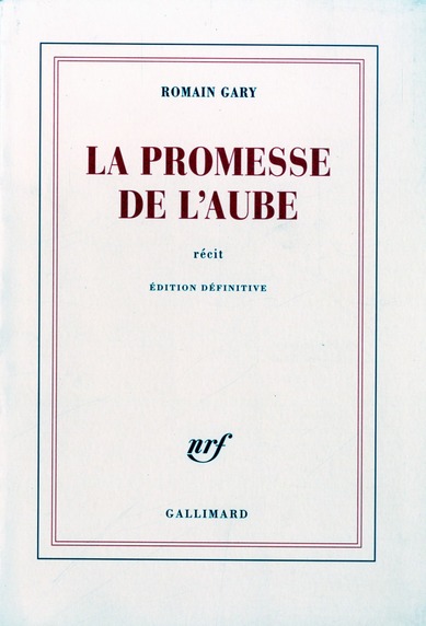 LA PROMESSE DE L'AUBE